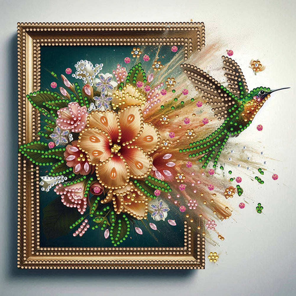 4pcs Partial Special Diamond Painting Set - Escape From The Frame (30*30CM)