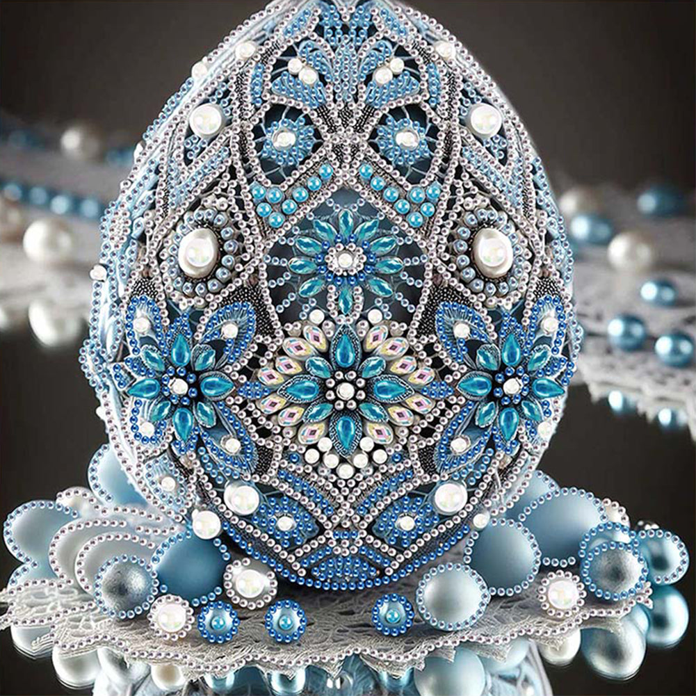 Diamond Painting - Partial Special Shaped - Easter Eggs (30*30CM)