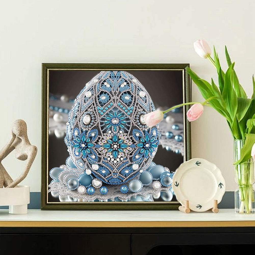 Diamond Painting - Partial Special Shaped - Easter Eggs (30*30CM)