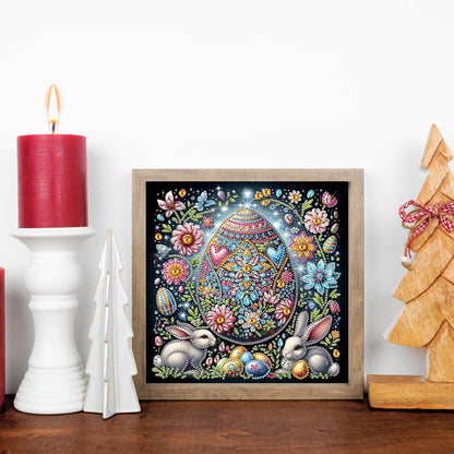 Diamond Painting - Partial Special Shaped - Easter Eggs (30*30CM)