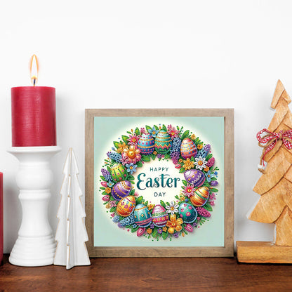 Diamond Painting - Partial Special Shaped - Easter Eggs (30*30CM)