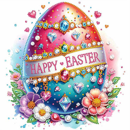 Diamond Painting - Partial Special Shaped - Easter Eggs (30*30CM)