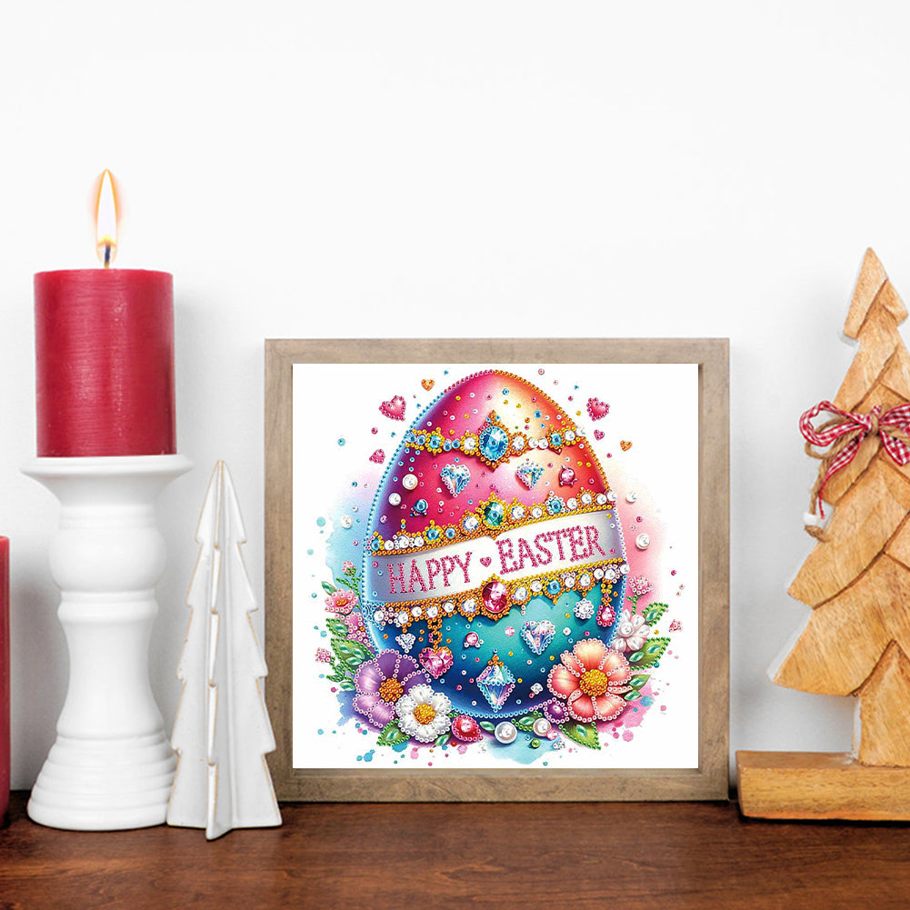 Diamond Painting - Partial Special Shaped - Easter Eggs (30*30CM)