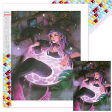 Load image into Gallery viewer, Diamond Painting - Full Square - Mermaid (30*40CM)
