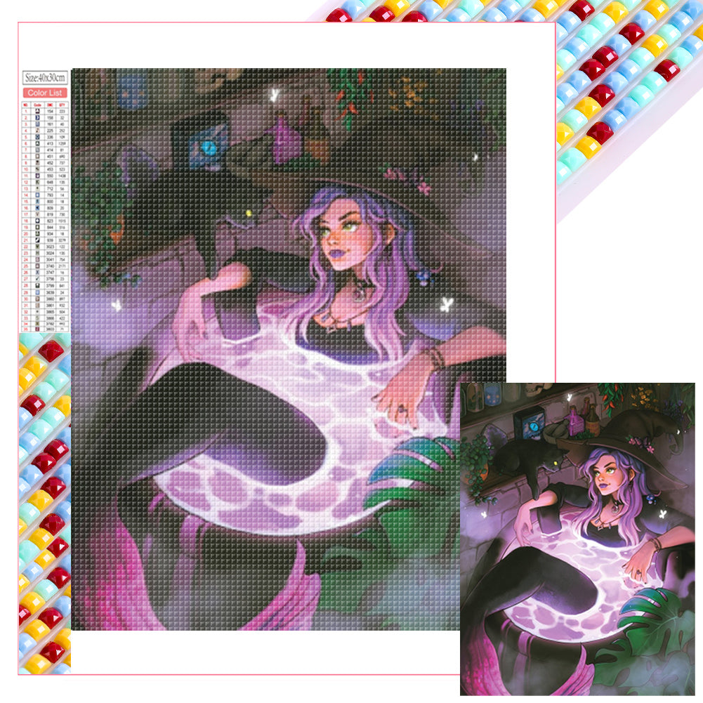 Diamond Painting - Full Square - Mermaid (30*40CM)