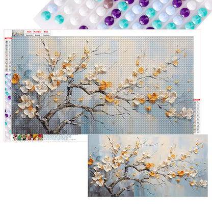 Diamond Painting - Full Round - Flower Tree (70*40CM)