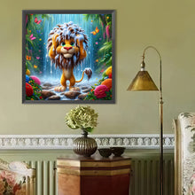 Load image into Gallery viewer, Diamond Painting - Full Round - Lion (40*40CM)

