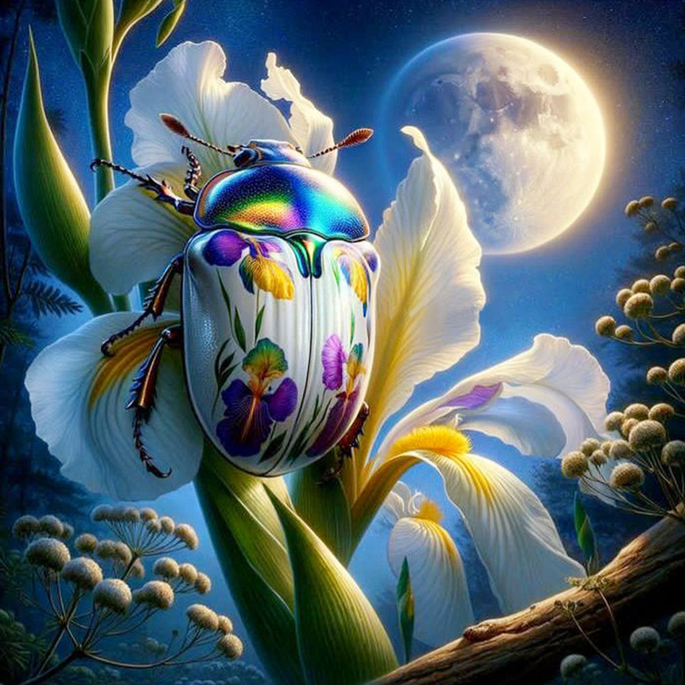 Diamond Painting - Full Round - Beetle (40*40CM)