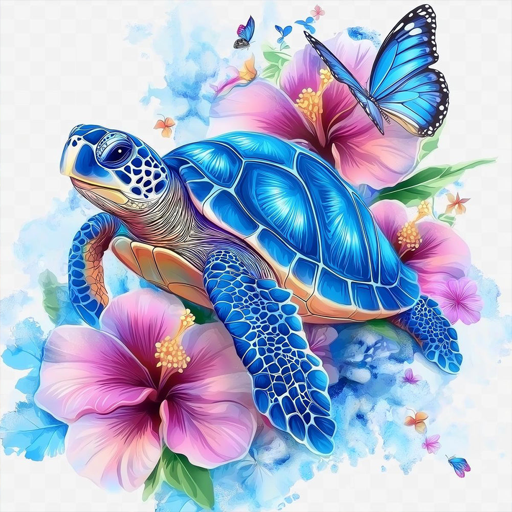 Diamond Painting - Full Round - Turtle (40*40CM)