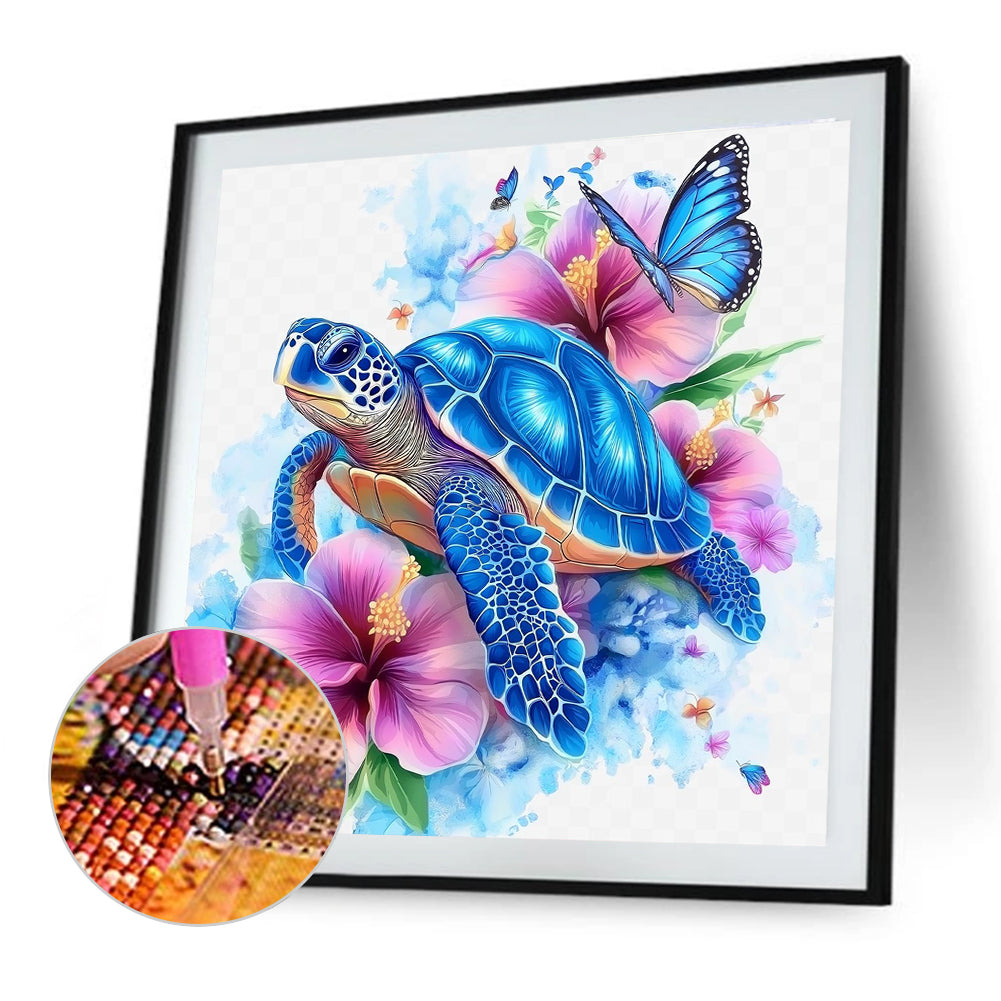 Diamond Painting - Full Round - Turtle (40*40CM)