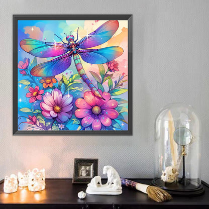Diamond Painting - Full Round - Dragonfly (40*40CM)