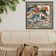 Load image into Gallery viewer, Diamond Painting - Full Square - Galloping Horse (40*40CM)
