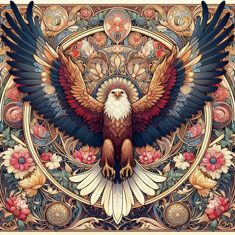 Diamond Painting - Full Square - Eagle (40*40CM)