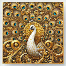 Load image into Gallery viewer, Diamond Painting - Full Square - Peacock (40*40CM)

