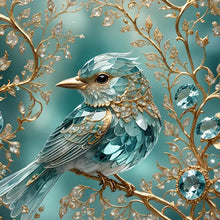 Load image into Gallery viewer, Diamond Painting - Full Square - Glass Kingfisher (30*30CM)
