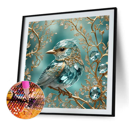 Diamond Painting - Full Square - Glass Kingfisher (30*30CM)