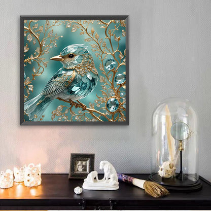 Diamond Painting - Full Square - Glass Kingfisher (30*30CM)