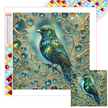 Load image into Gallery viewer, Diamond Painting - Full Square - Glass Kingfisher (30*30CM)
