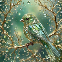 Load image into Gallery viewer, Diamond Painting - Full Square - Glass Kingfisher (30*30CM)
