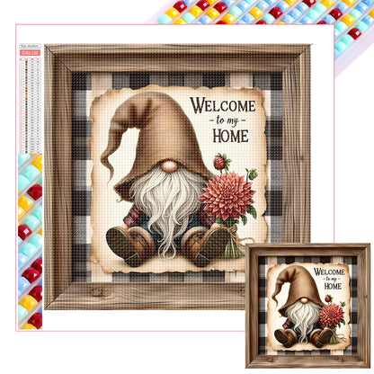 Diamond Painting - Full Square - Goblin Welcome To My Home (30*30CM)