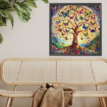 Load image into Gallery viewer, Diamond Painting - Full Square - Butterfly Tree (40*40CM)
