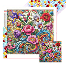 Load image into Gallery viewer, Diamond Painting - Full Square - Flowers (40*40CM)
