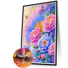 Load image into Gallery viewer, Diamond Painting - Full Round - Pink And Purple Flowers (40*60CM)
