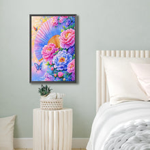 Load image into Gallery viewer, Diamond Painting - Full Round - Pink And Purple Flowers (40*60CM)
