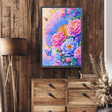 Load image into Gallery viewer, Diamond Painting - Full Round - Pink And Purple Flowers (40*60CM)
