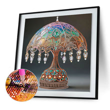 Load image into Gallery viewer, Diamond Painting - Partial Special Shaped - Crystal Retro Lamp (30*30CM)
