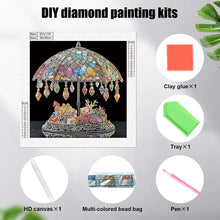 Load image into Gallery viewer, Diamond Painting - Partial Special Shaped - Crystal Retro Lamp (30*30CM)
