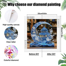 Load image into Gallery viewer, Diamond Painting - Partial Special Shaped - Crystal Crescent Castle (30*30CM)

