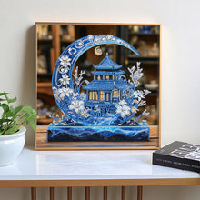 Load image into Gallery viewer, Diamond Painting - Partial Special Shaped - Crystal Crescent Castle (30*30CM)
