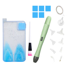 Load image into Gallery viewer, 18Pcs/Set 5D DIY Diamond Painting Pick Up Pen Set with Light for DIY Arts Crafts
