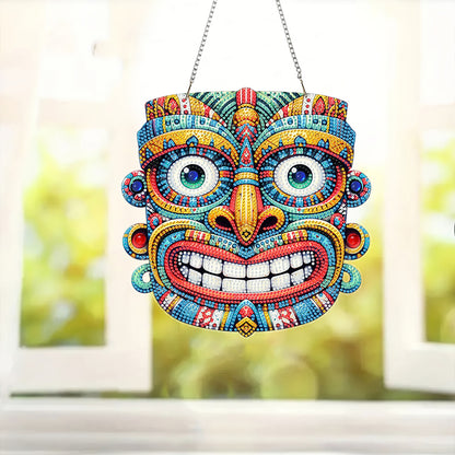 Acrylic Special Shaped Exquisite Pattern 5D DIY Diamond Art Hanging Decorations