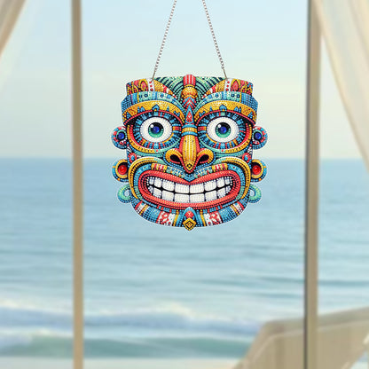 Acrylic Special Shaped Exquisite Pattern 5D DIY Diamond Art Hanging Decorations
