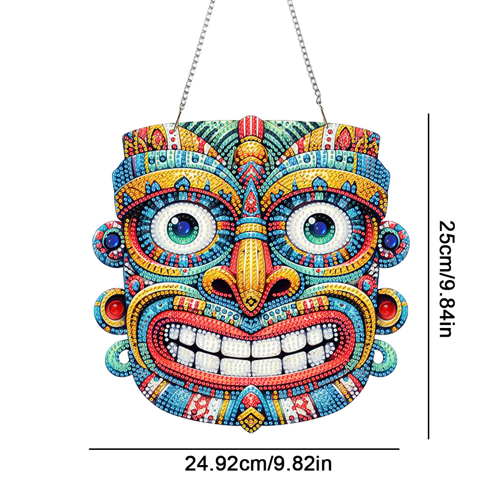 Acrylic Special Shaped Exquisite Pattern 5D DIY Diamond Art Hanging Decorations