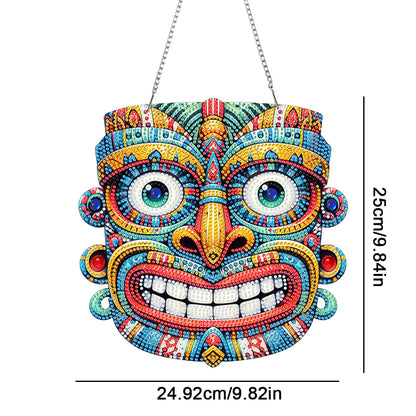 Acrylic Special Shaped Exquisite Pattern 5D DIY Diamond Art Hanging Decorations