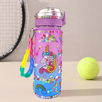 600ml DIY Diamond Painting Water Cup Water Bottle Diamond Painting Kit for Girls