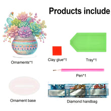 Load image into Gallery viewer, Acrylic Special Shaped Plants 5D DIY Diamond Art Tabletop Decorations for Adults
