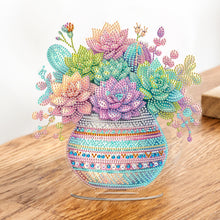 Load image into Gallery viewer, Acrylic Special Shaped Plants 5D DIY Diamond Art Tabletop Decorations for Adults
