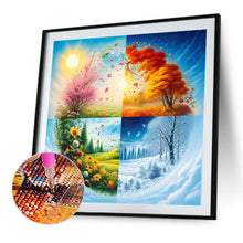 Load image into Gallery viewer, Diamond Painting - Full Round - Seasonal Trees (40*40CM)
