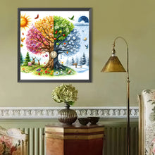 Load image into Gallery viewer, Diamond Painting - Full Round - Seasonal Trees (40*40CM)
