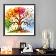 Load image into Gallery viewer, Diamond Painting - Full Round - Seasonal Trees (40*40CM)
