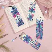 Load image into Gallery viewer, 4 Pcs Animal Diamond Painting Bookmarks Diamond Art Bookmarks for Book Lovers
