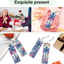 Load image into Gallery viewer, 4 Pcs Animal Diamond Painting Bookmarks Diamond Art Bookmarks for Book Lovers
