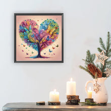 Load image into Gallery viewer, Diamond Painting - Partial Special Shaped - Butterfly Tree (30*30CM)
