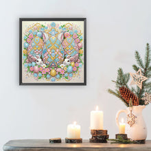 Load image into Gallery viewer, Diamond Painting - Partial Special Shaped - Egg And Rabbit (30*30CM)
