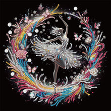 Load image into Gallery viewer, Diamond Painting - Partial Special Shaped - Dancing Girl (30*30CM)
