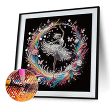 Load image into Gallery viewer, Diamond Painting - Partial Special Shaped - Dancing Girl (30*30CM)
